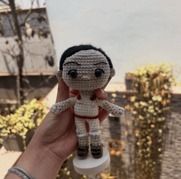 Muñeco amigurumi personalizado